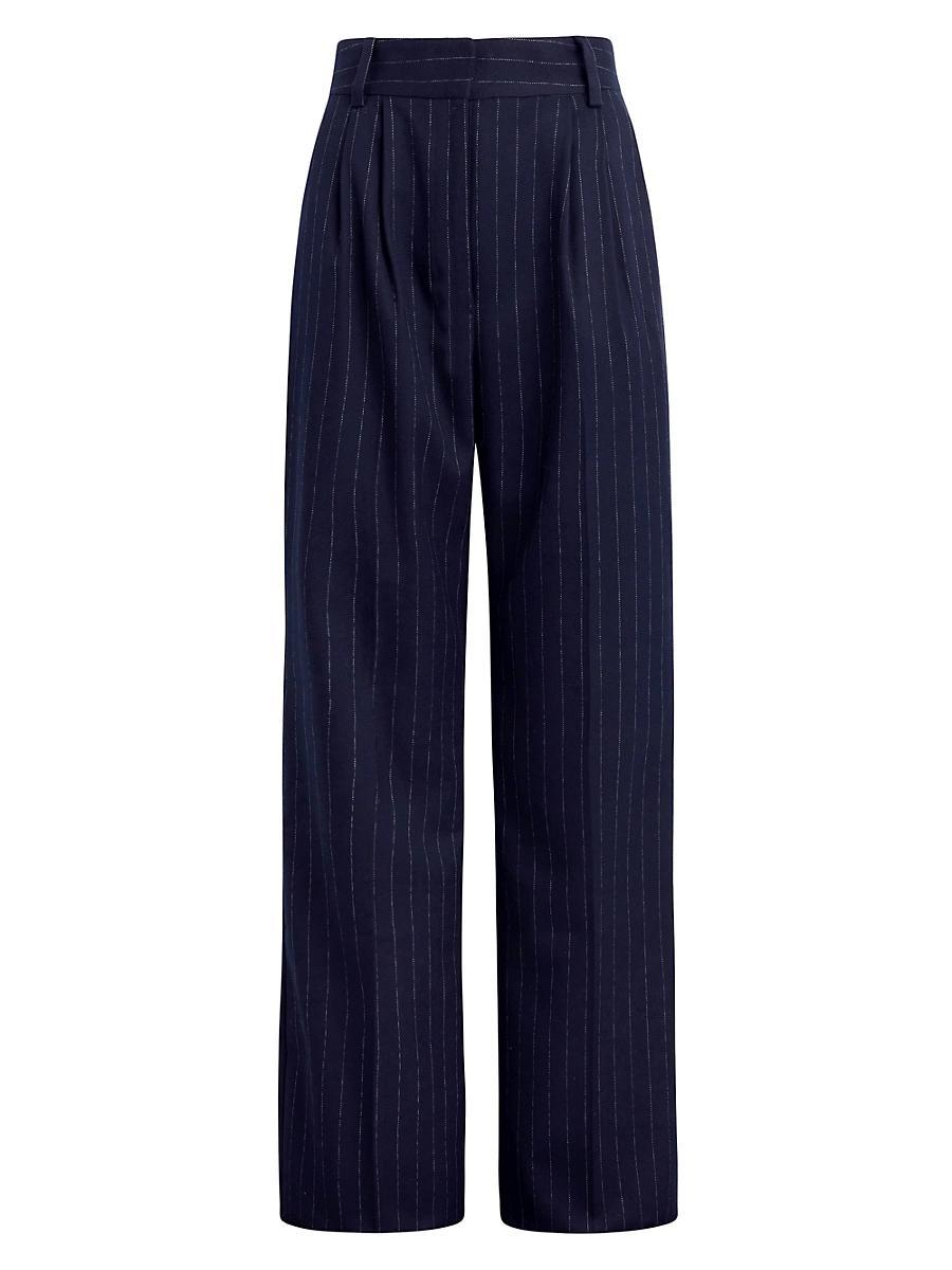 Womens The Favorite Pinstriped Wide-Leg Pants Product Image