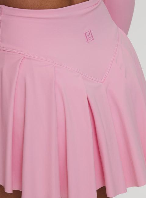 Dynamic Pleat Active Skort Pink Product Image