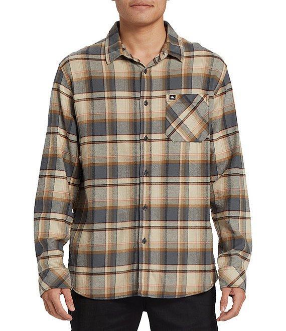 Quiksilver Long Sleeve Convex Plaid Flannel Shirt Product Image