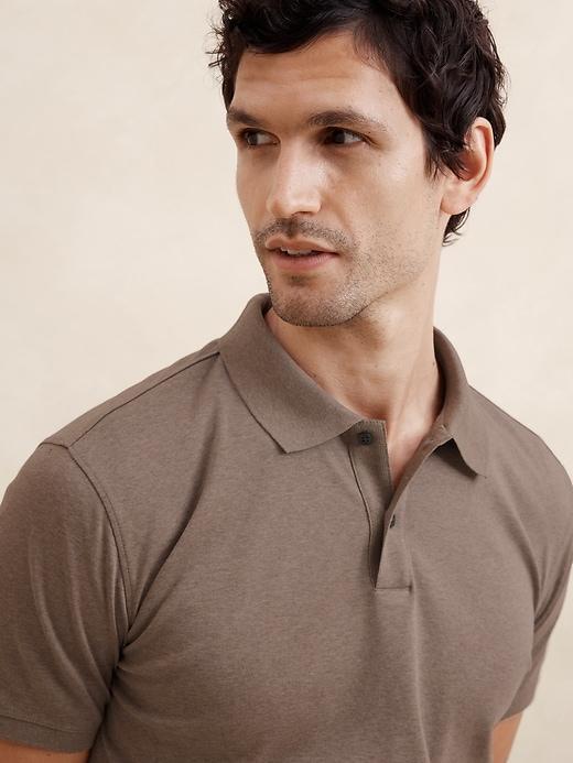 Slim Luxe Touch Polo Product Image