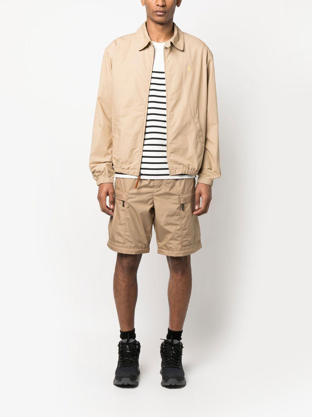 POLO RALPH LAUREN Polo-pont Collared Jacket In Neutrals Product Image