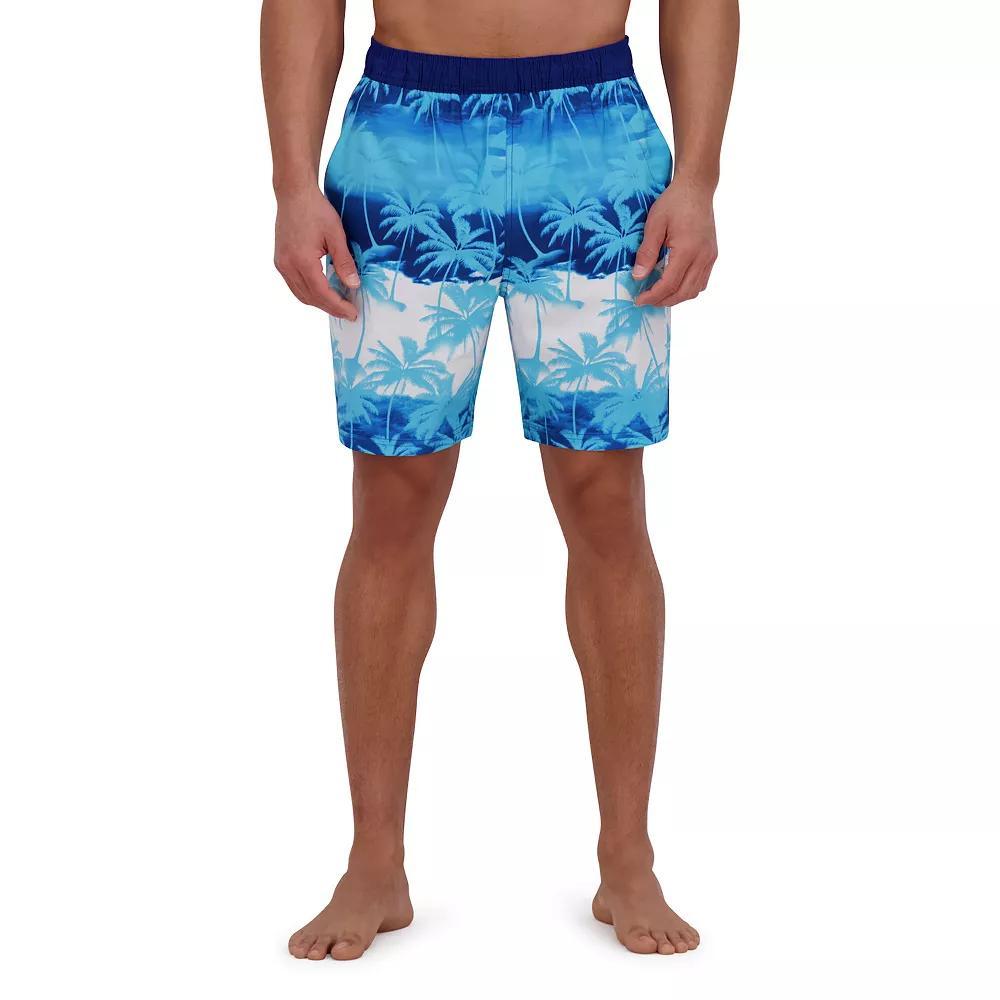 Men's ZeroXposur 7" Swim Trunks, Size: Small, Blue Miami Product Image
