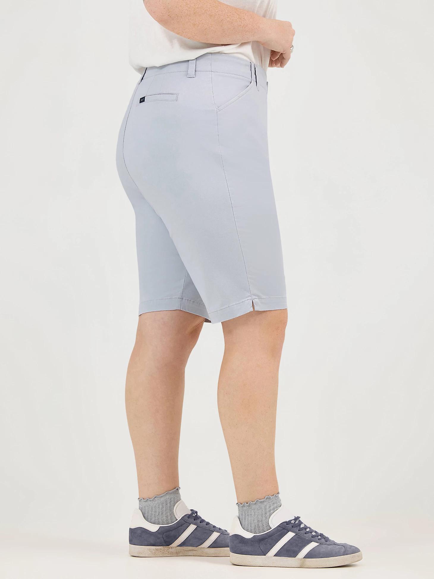 Women's Legendary Denim Chino Bermuda (Plus) | Women's Shorts | Lee® Product Image