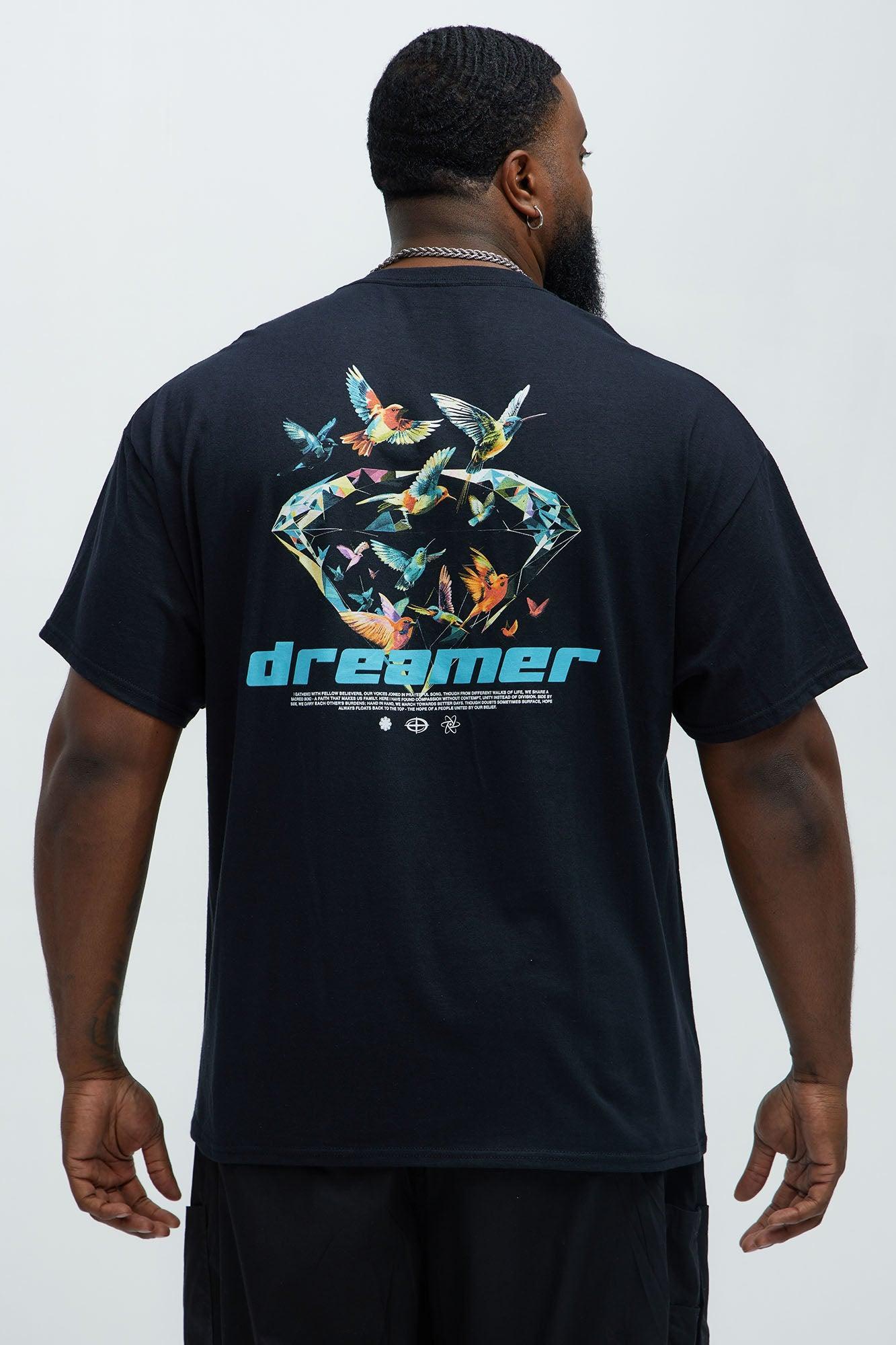 Dreamer Short Sleeve Tee - Black Product Image