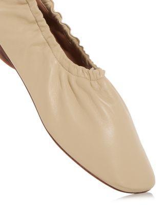   Women's Ruched Ballet Flats  Product Image