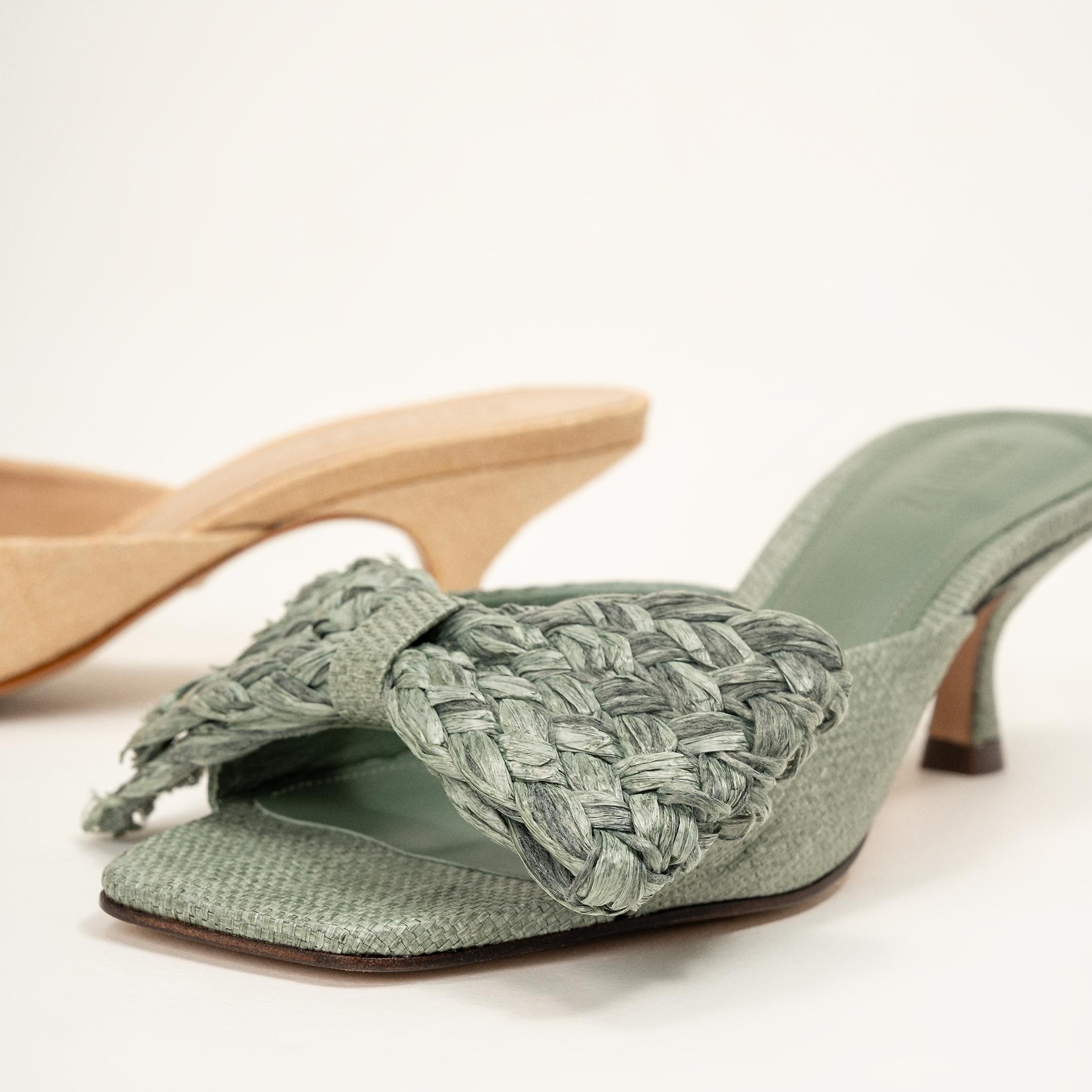 Lienne Straw Sandal Female Product Image