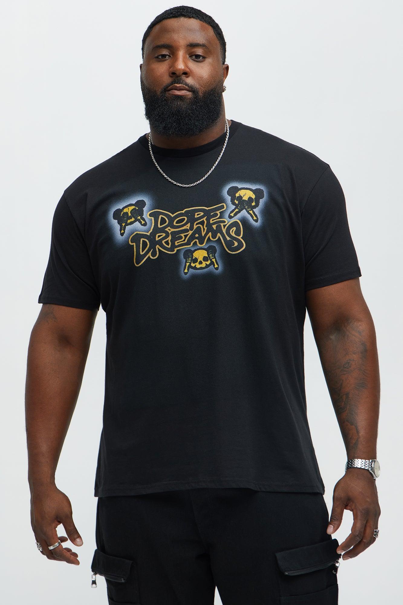 Dope Bear Short Sleeve Tee - Black Male Product Image