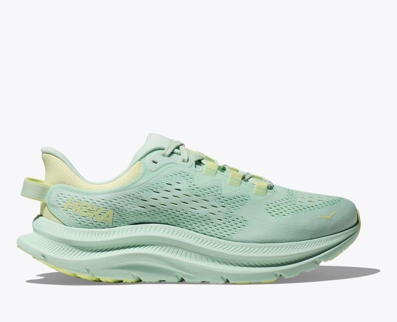 HOKA Womens Kawana 2 Shoes in Aqua Breeze/Celery Juice, Size 10 Product Image