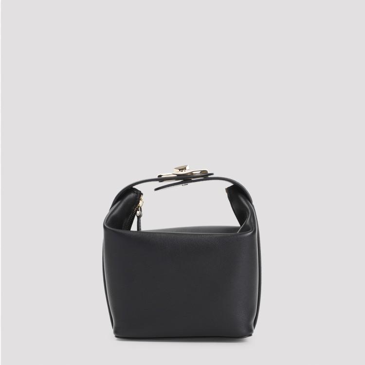 Vlogo The Bold Edition Black Lamb Leather Mini Bag Product Image