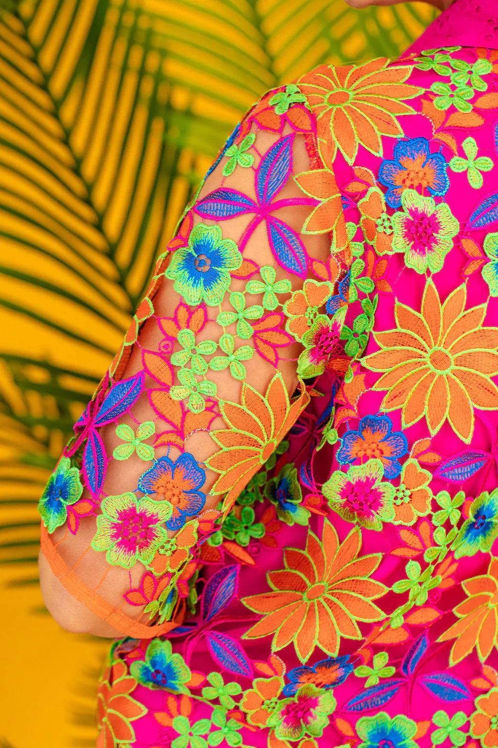 Malibu Lounge Button Down Top Product Image