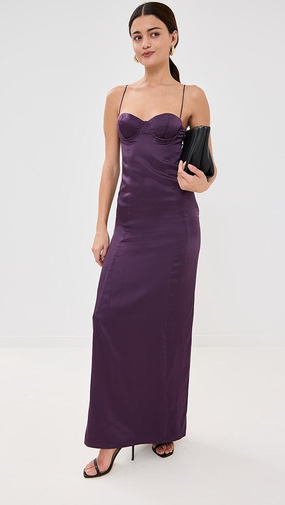 Kiki De Montparnasse Tous Les Jours Bustier Long Dress | Shopbop Product Image