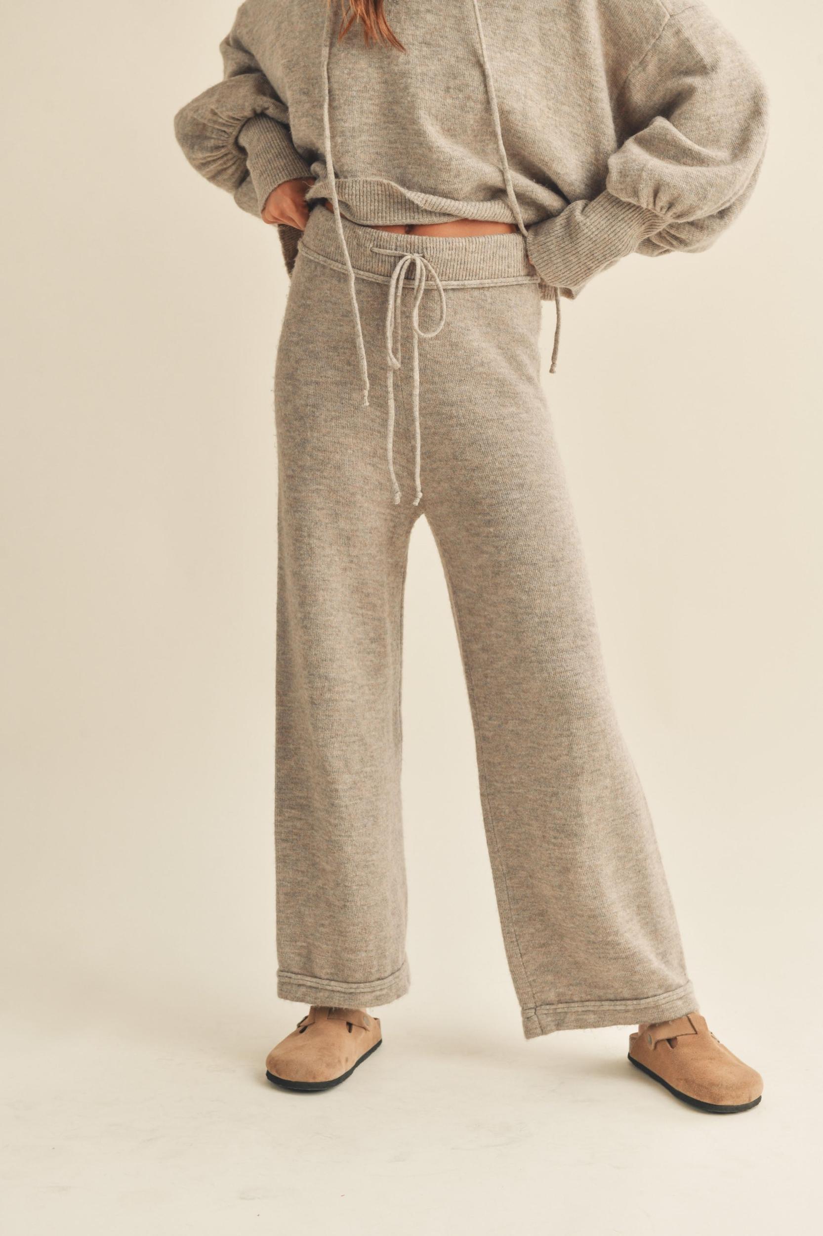 Cozy Sweater Pants Product Image