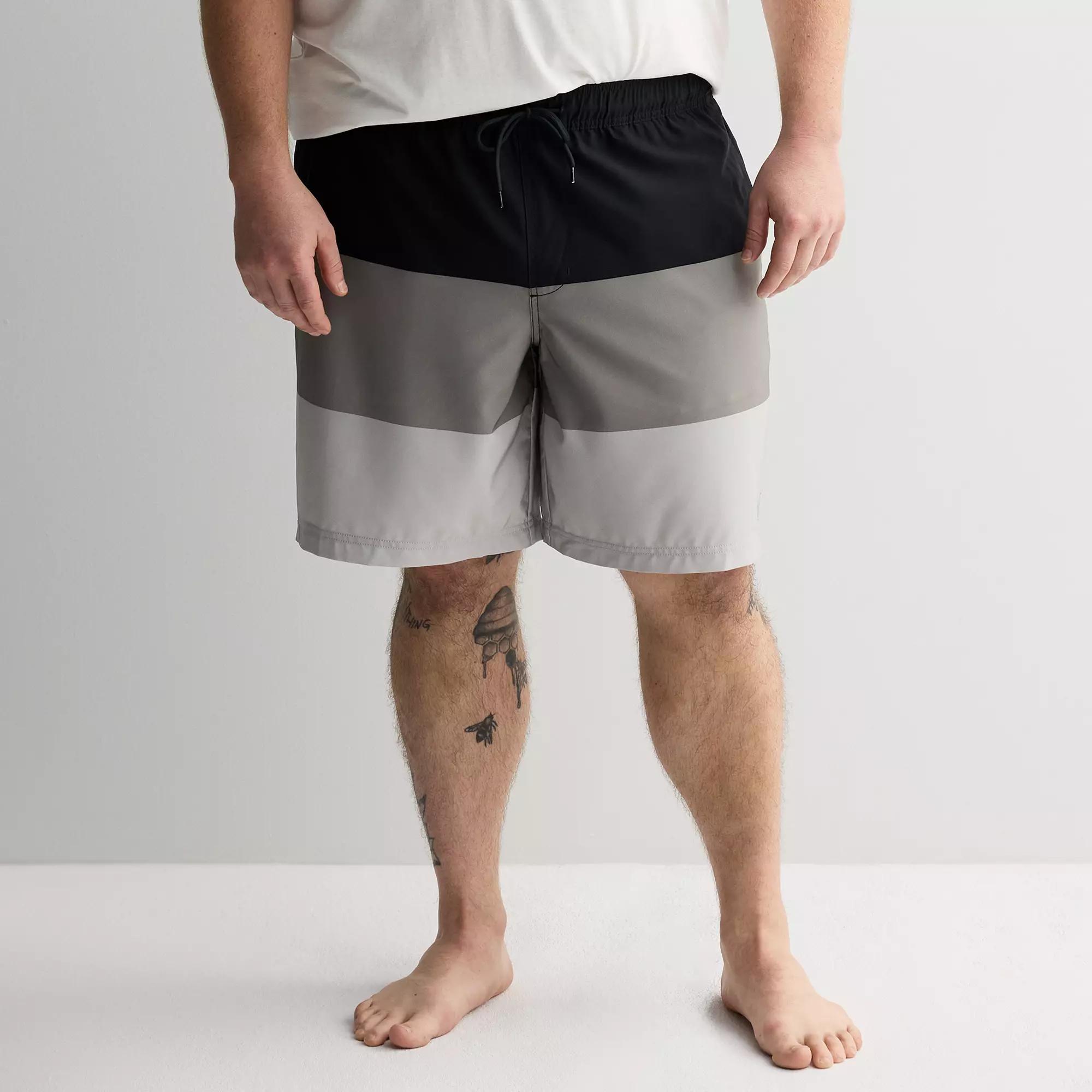 Big & Tall Trinity Coast Colorblock Swim Trunks, Men's,  Product Image