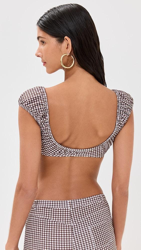 STAUD Jupiter Bikini Top | Shopbop Product Image