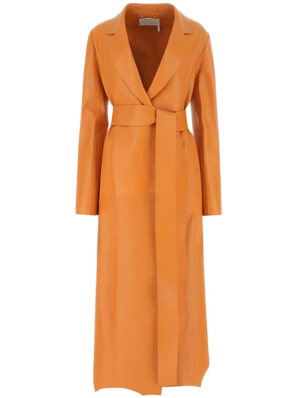 Chloe Coats In Orange Product Image