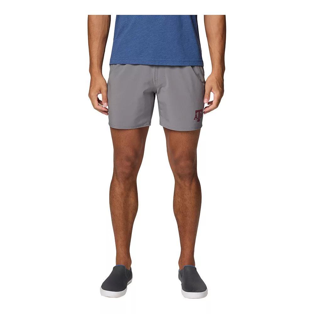 Men's Columbia Gray Texas A&M Aggies PFG Terminal Roamer Omni-Shade Stretch Shorts,  Product Image