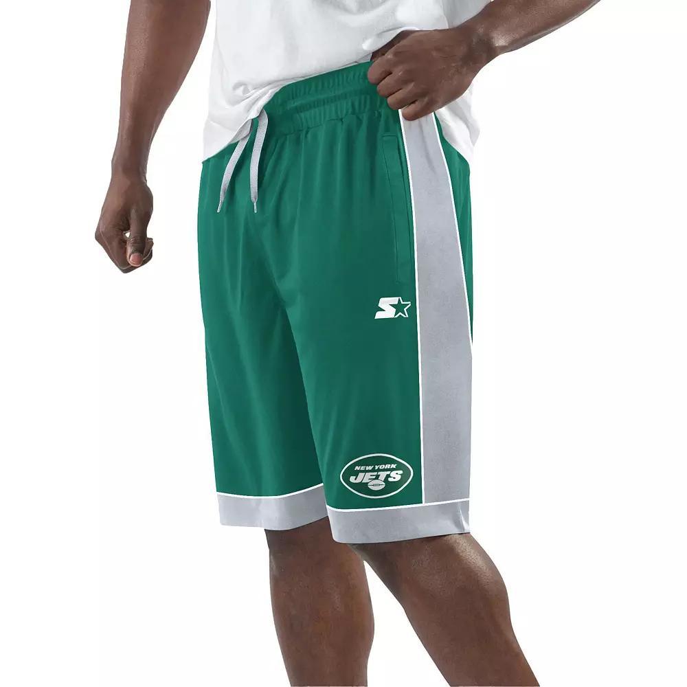 Mens Starter /White New York Jets Fan Favorite Fashion Shorts Product Image