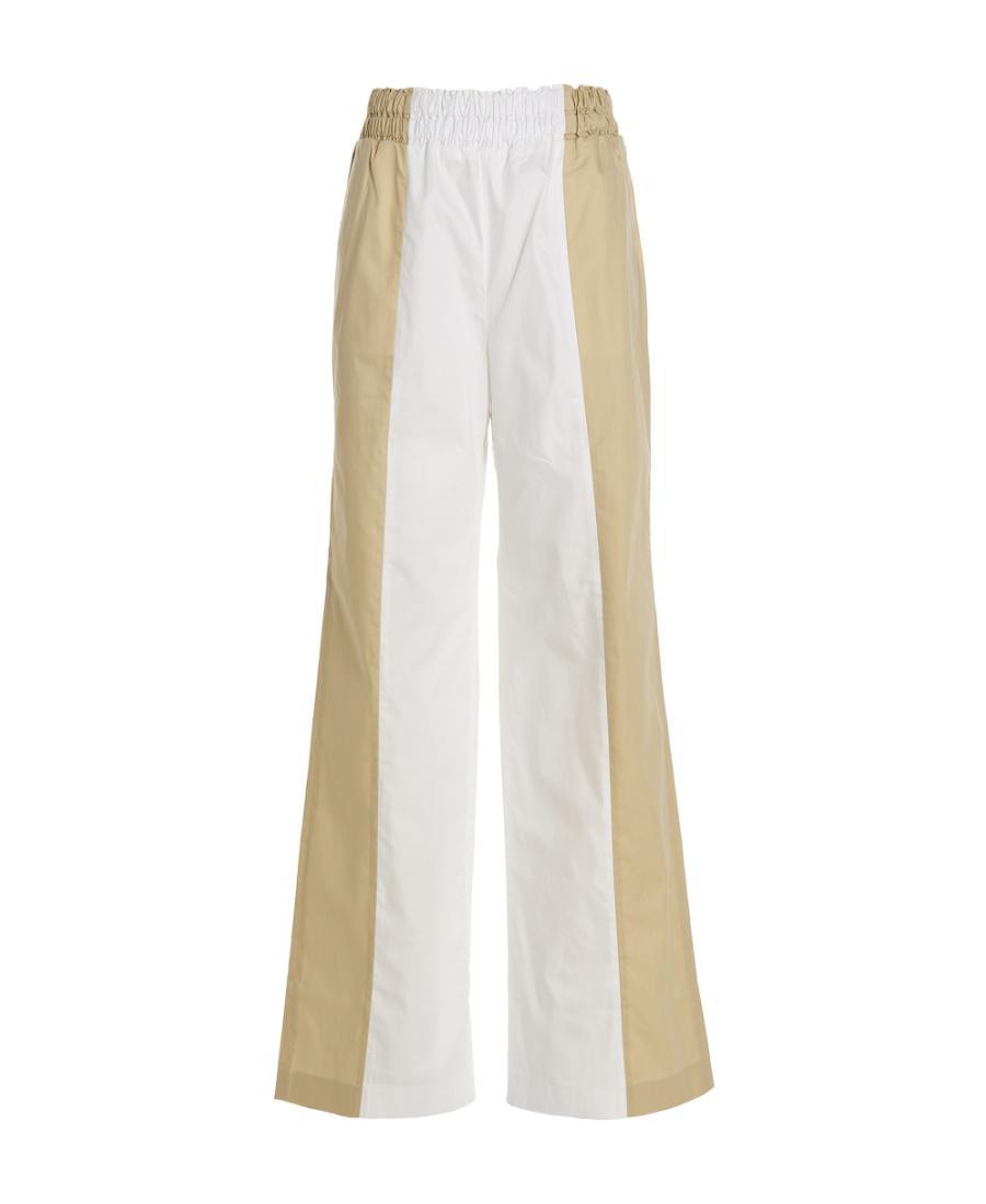 FABIANA FILIPPI Wide-legged Casual Pants In White Product Image