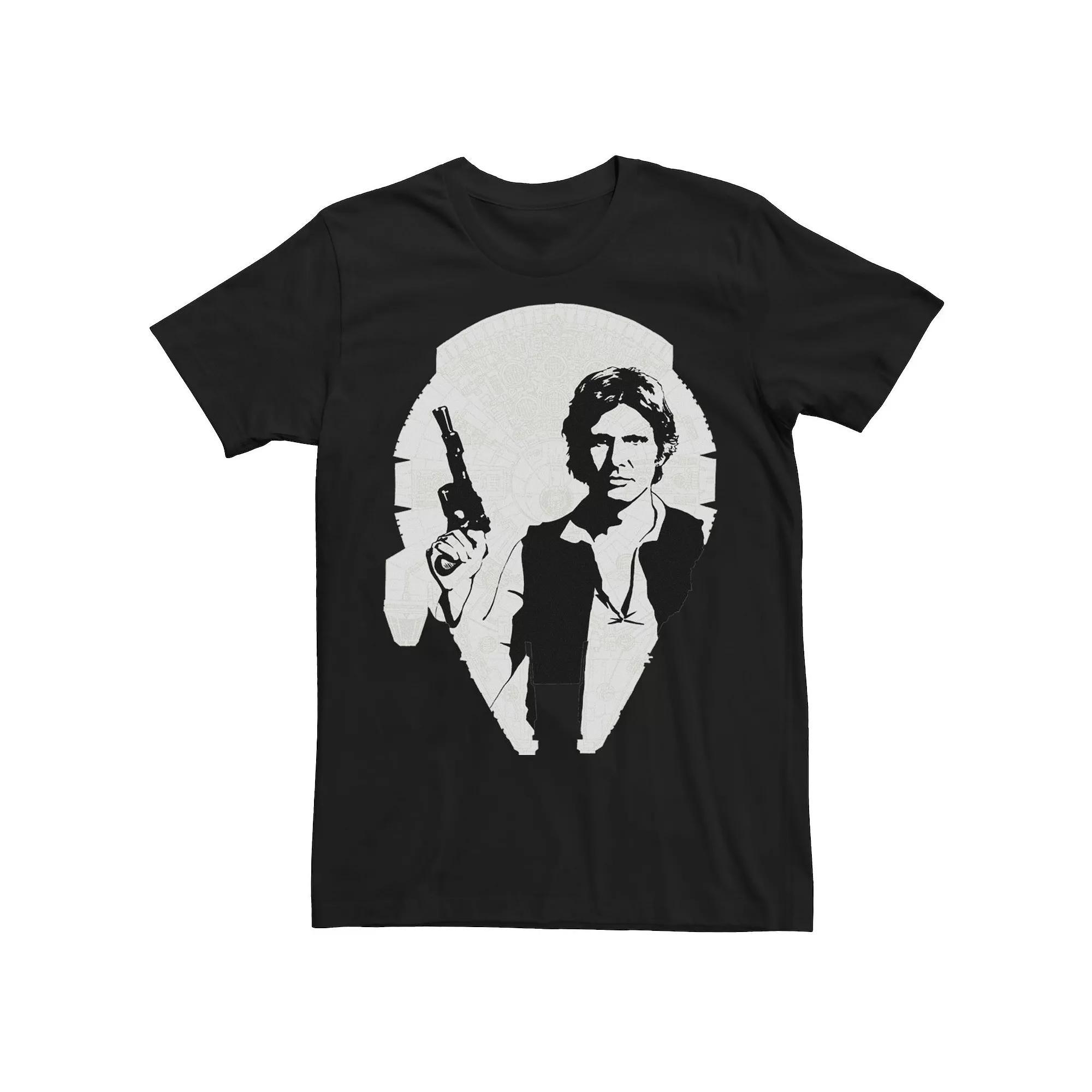 Men's Star Wars Han Solo Inside Falcon Graphic Tee,  Product Image