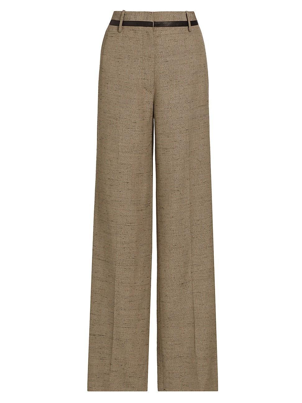 Womens Aidan Melang Straight-Leg Pants Product Image