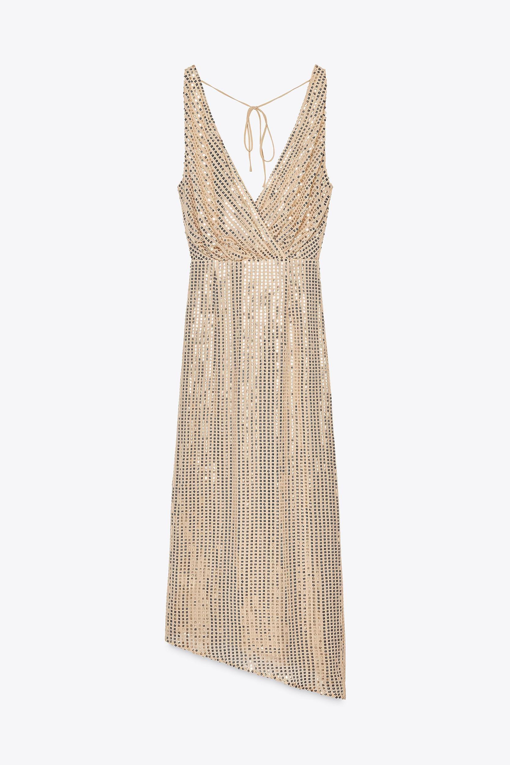 SEQUIN MIDI DRESS Product Image