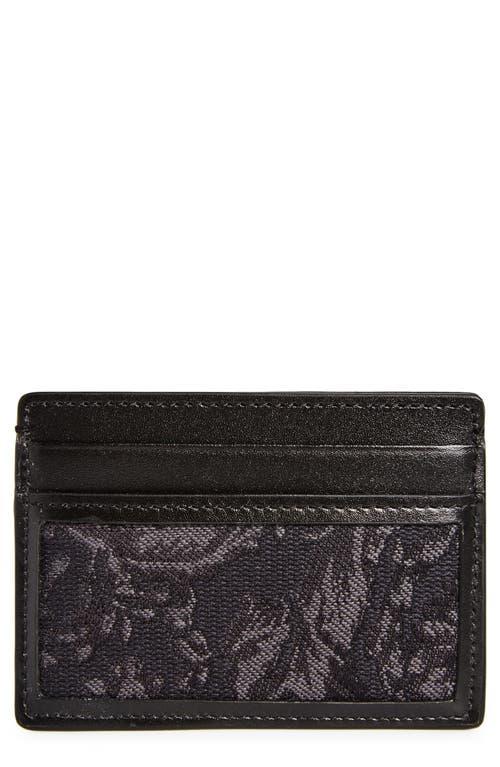 Mens Jacquard Card Case Product Image