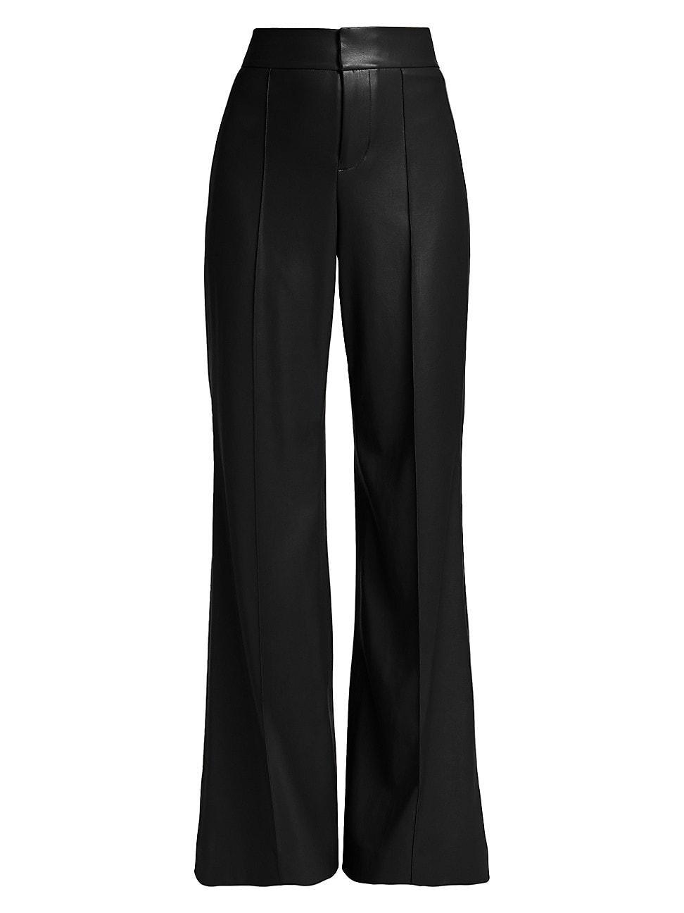 Dylan High-Waist Faux-Leather Pants Product Image