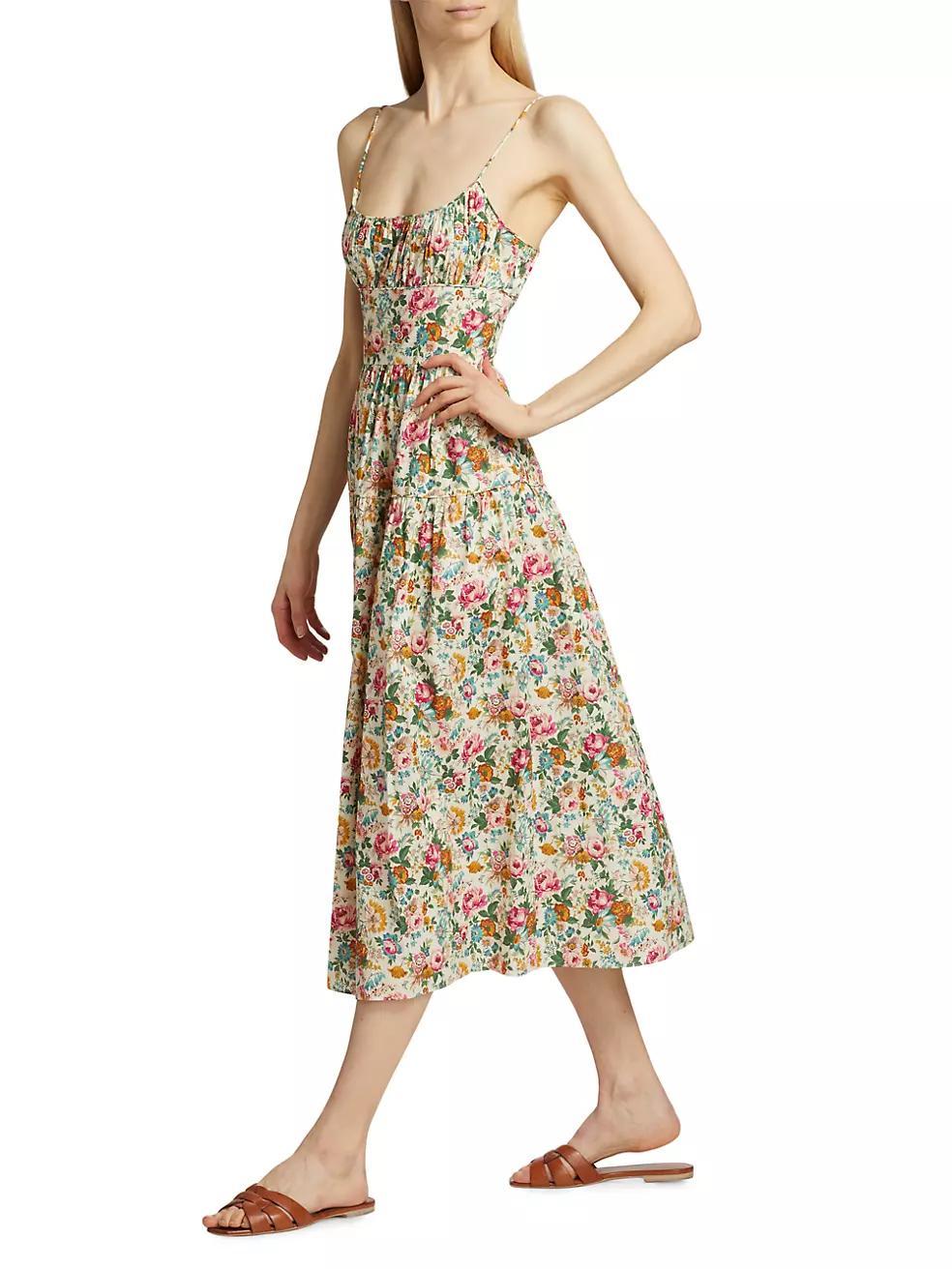 Benoit Liberty-Print Dress Product Image