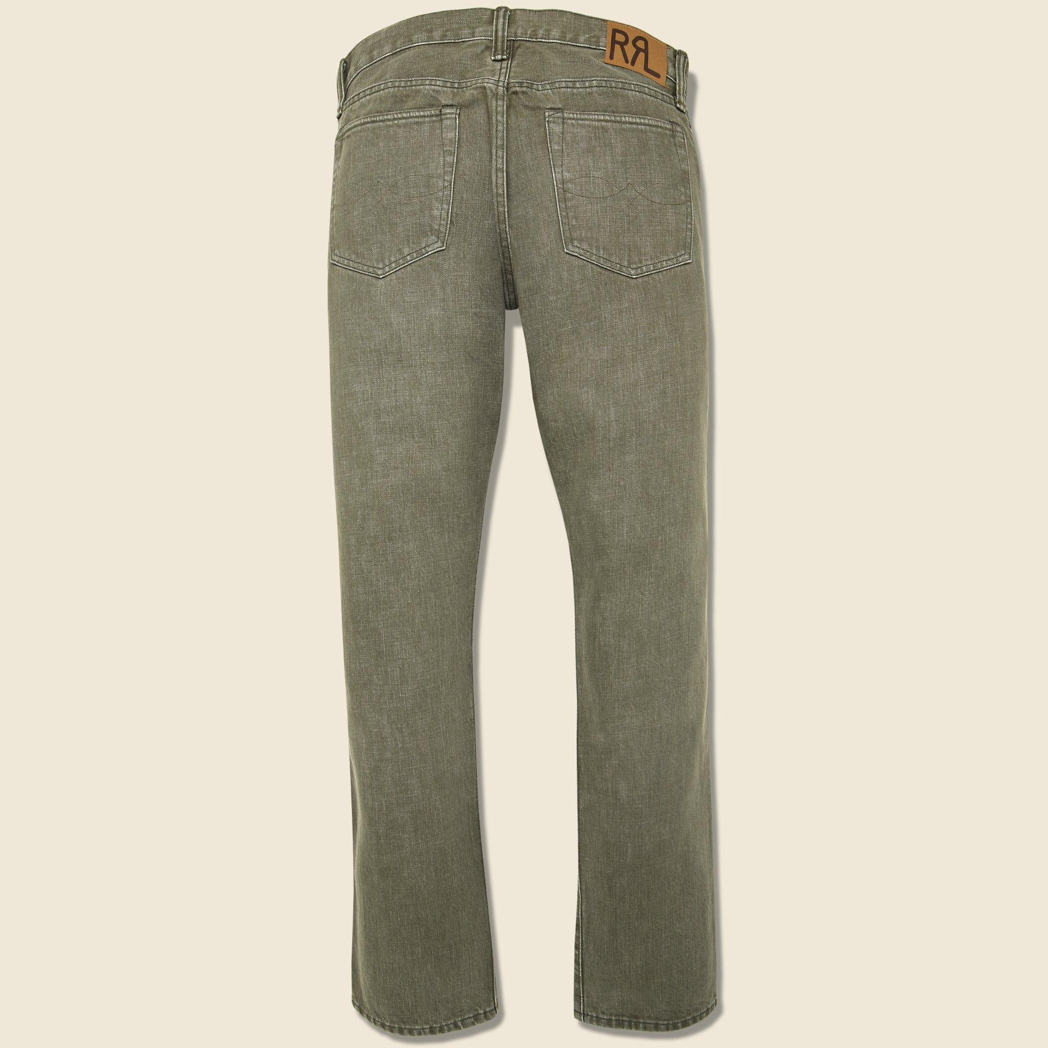 Slim Fit Jean - Olive Product Image
