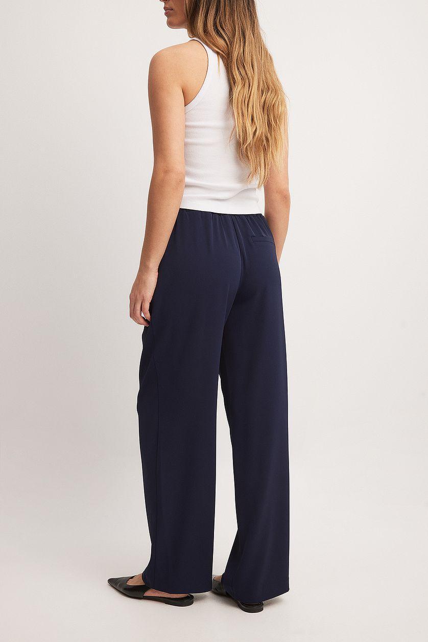 Relaxed Mid Waist Trousers Product Image