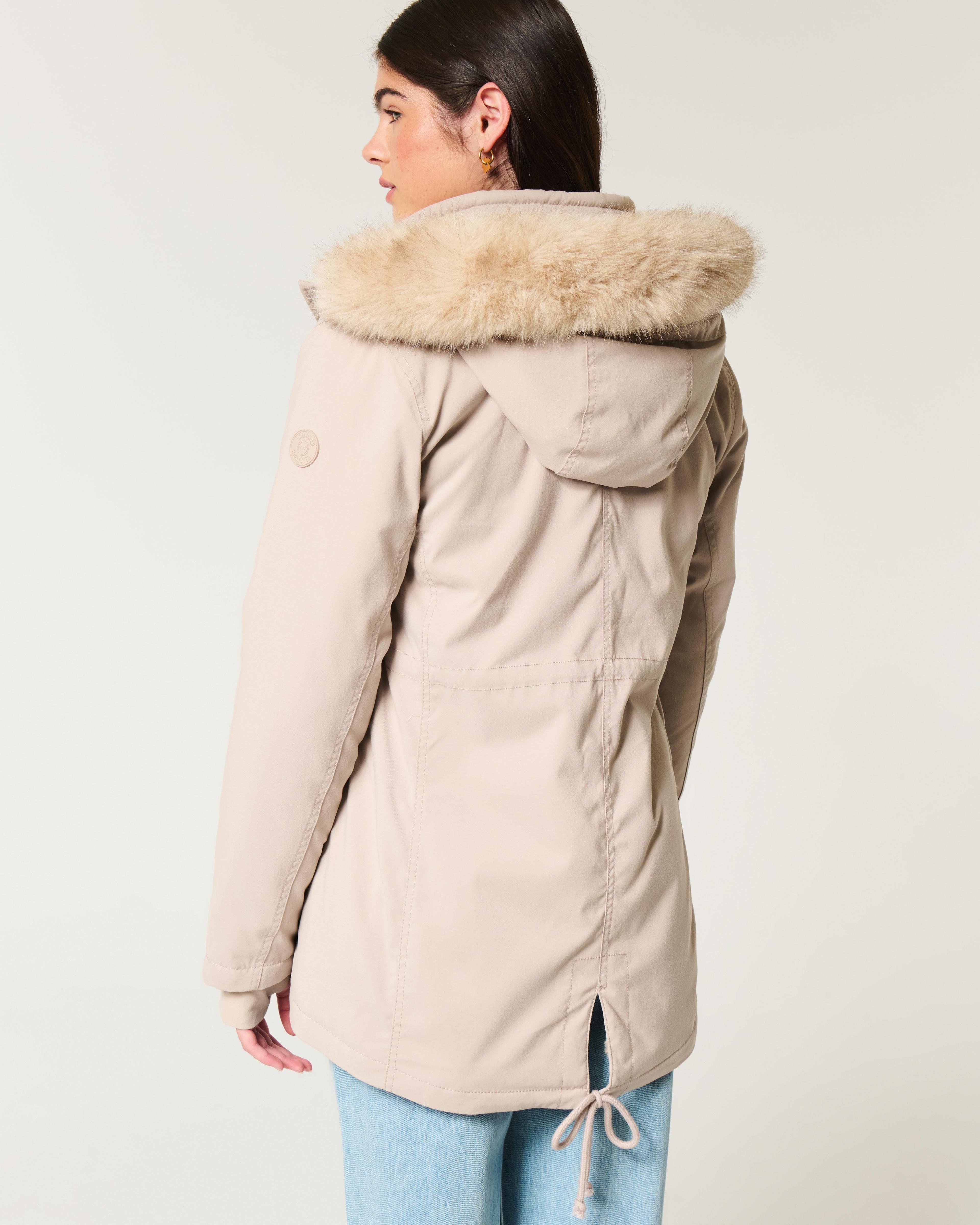 Faux Fur-Lined Parka Product Image