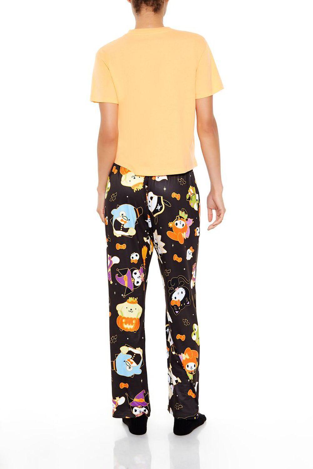 Halloween Sanrio Tee & Pants Pajama Set | Forever 21 Product Image