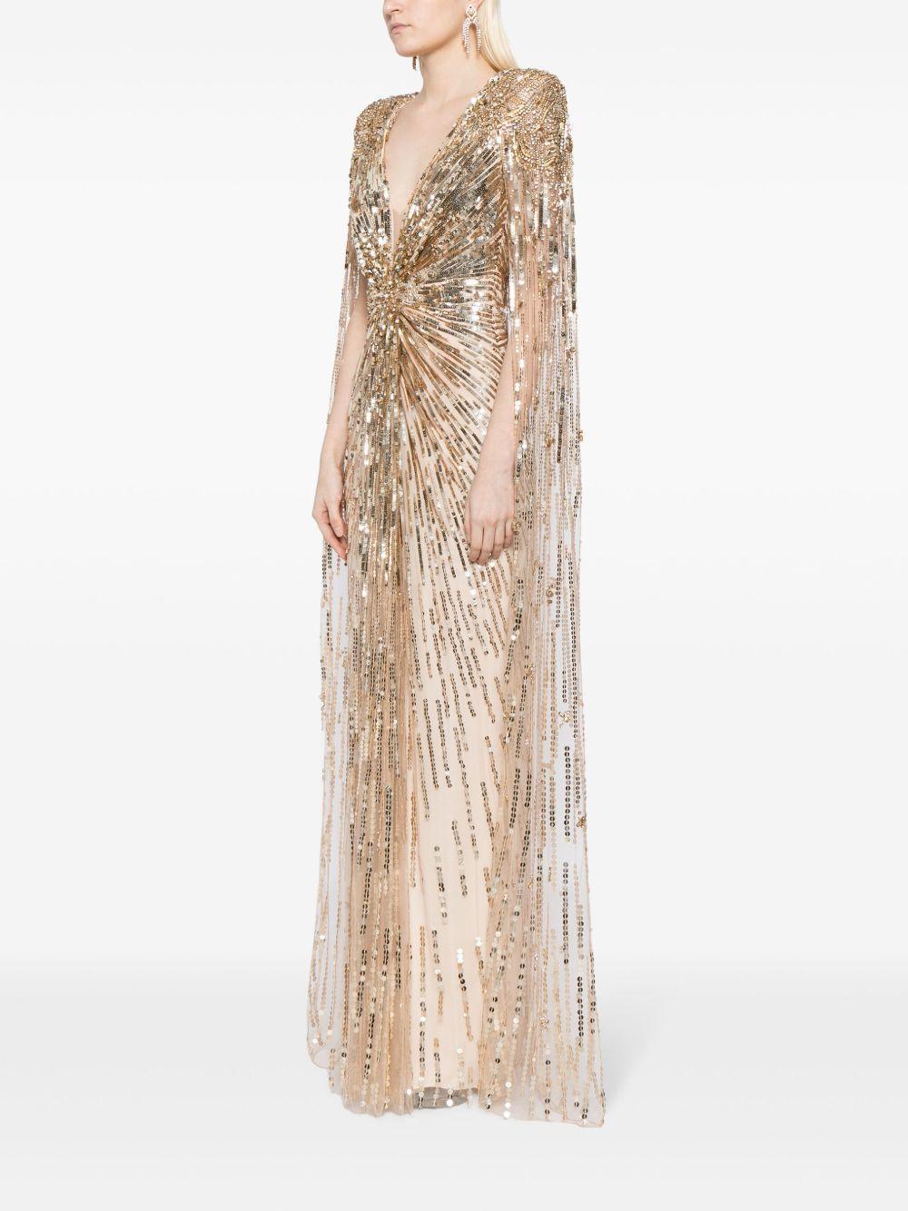 Gold Rush maxi dress Product Image
