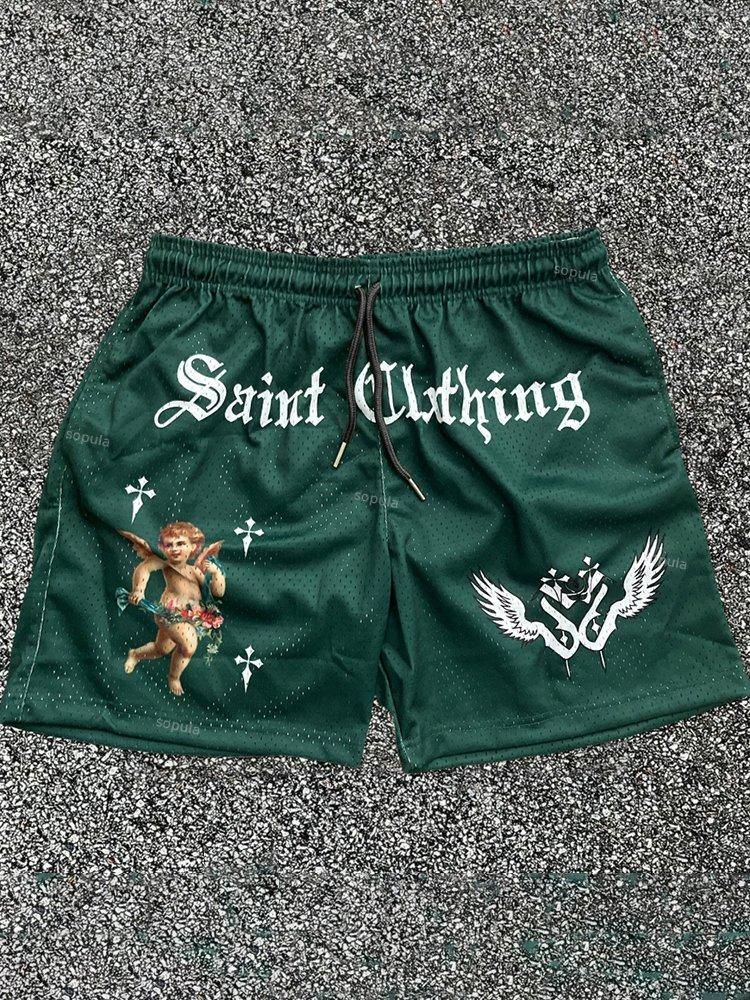 Sopula Retro Fashion Casual Street Shorts Product Image