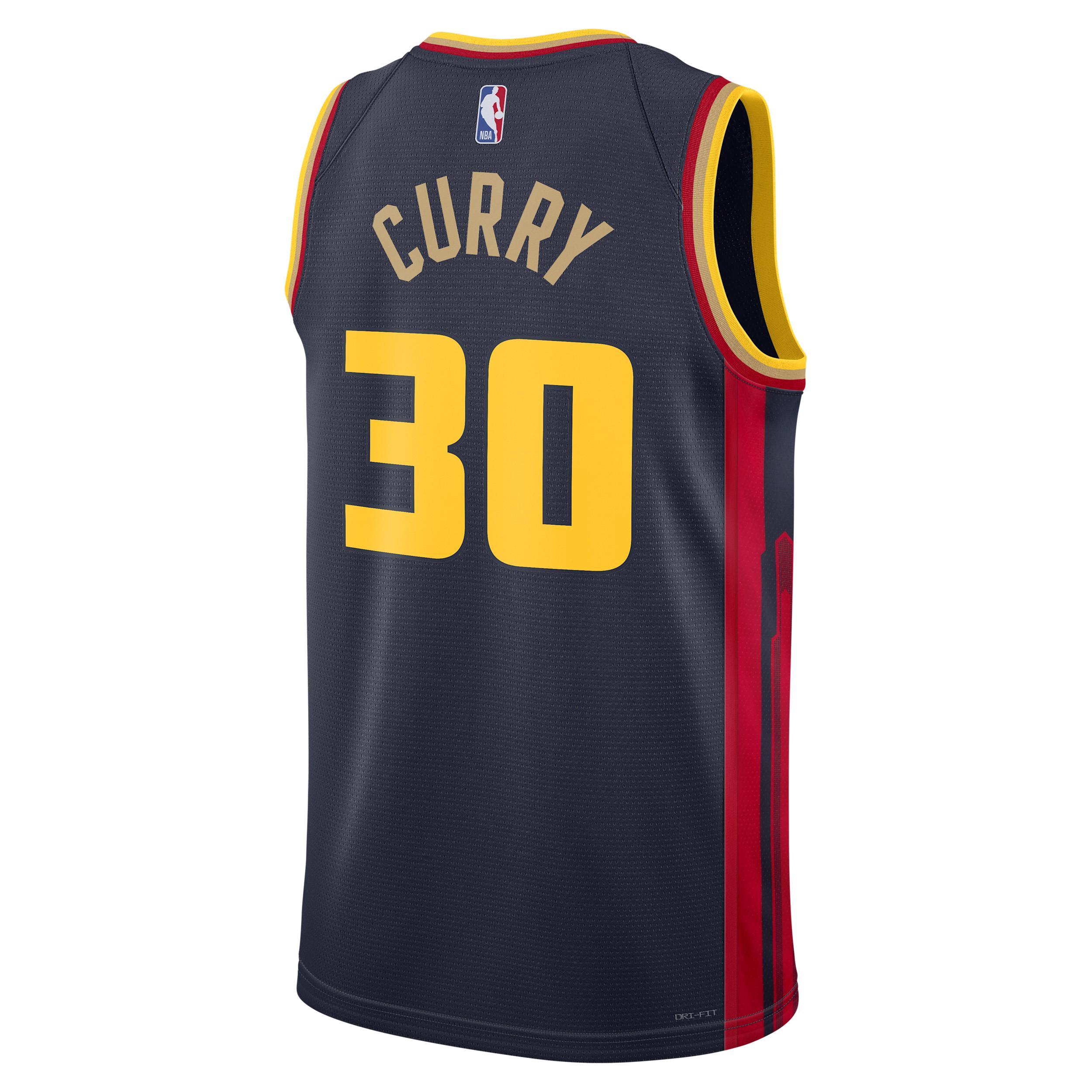Stephen Curry Golden State Warriors 2024/25 City Edition Men's Nike Dri-FIT NBA Swingman Jersey Product Image