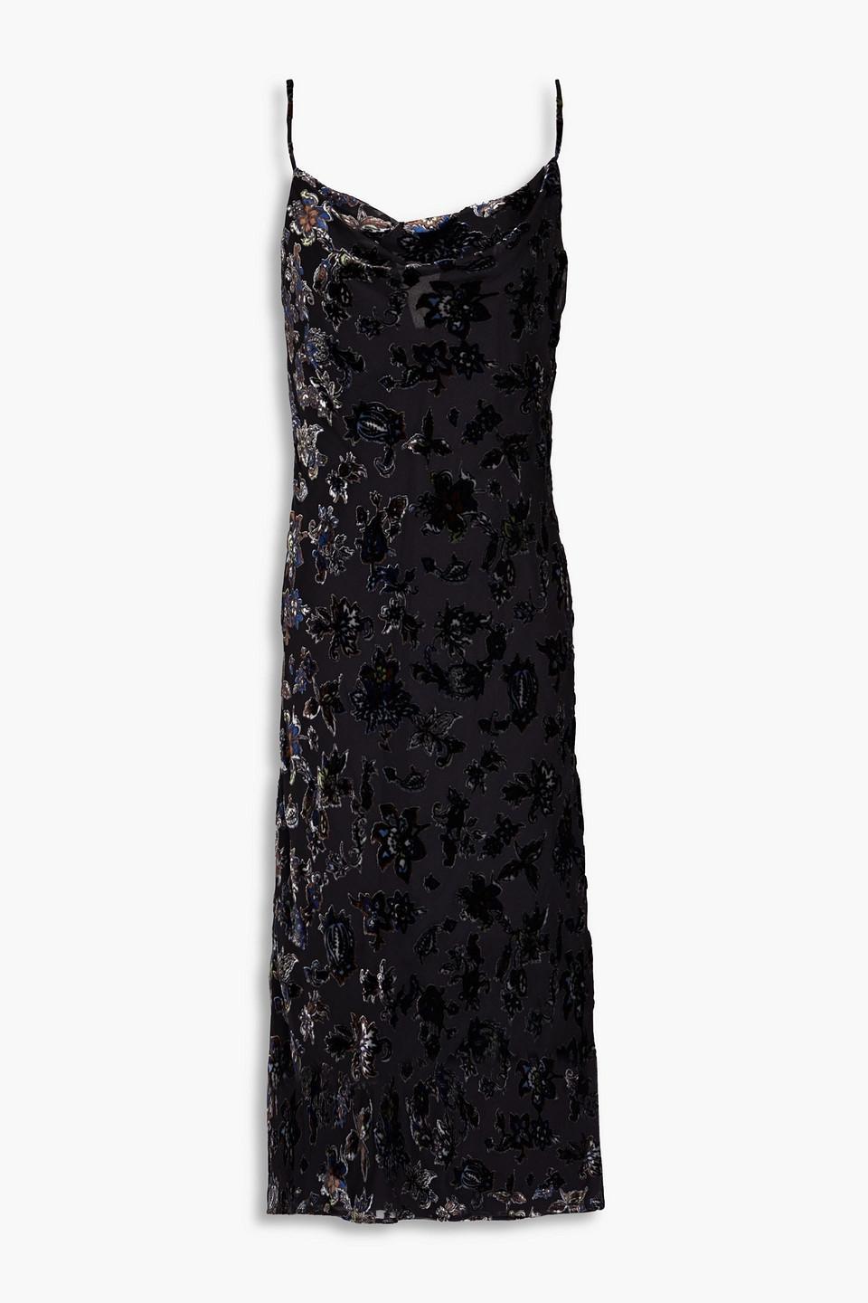 Black Nicola Midi Dress Product Image