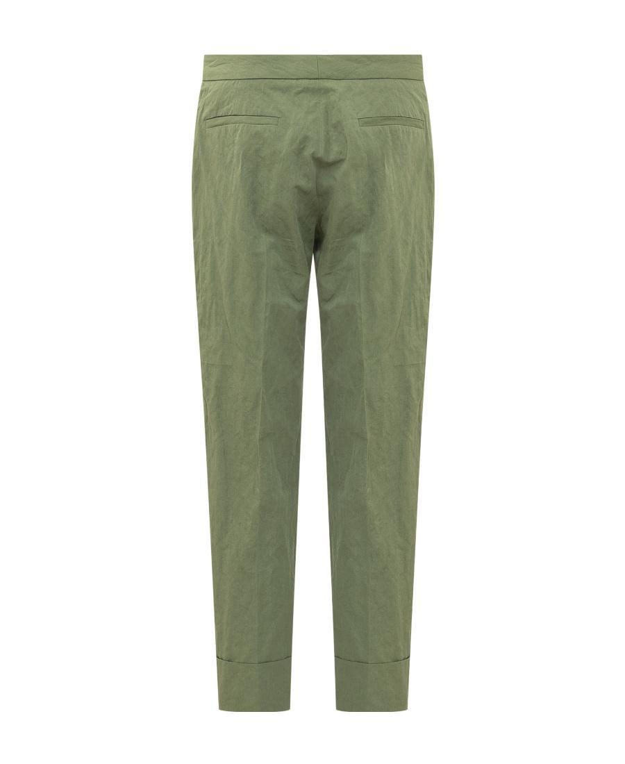 FABIANA FILIPPI Trousers  In Green Product Image