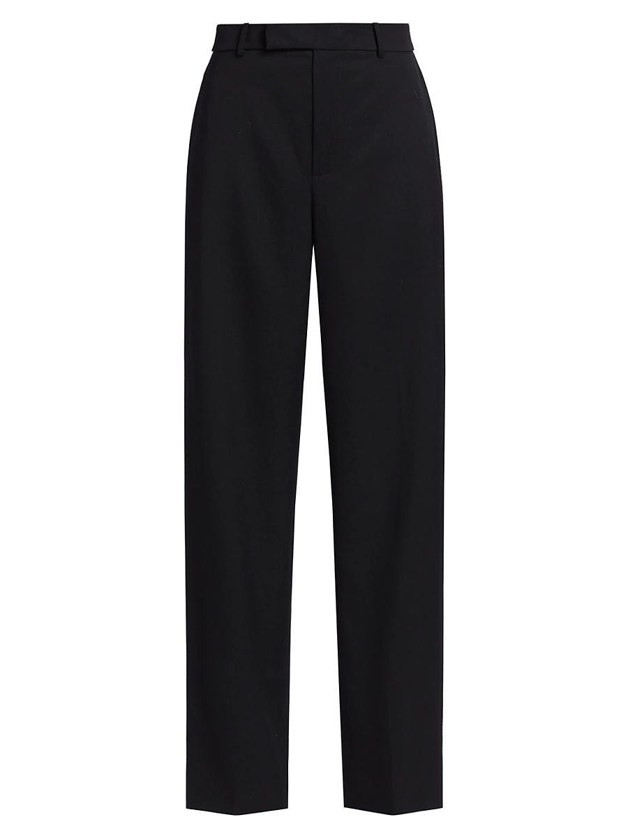 Womens Wool-Blend Pajama Trousers Product Image