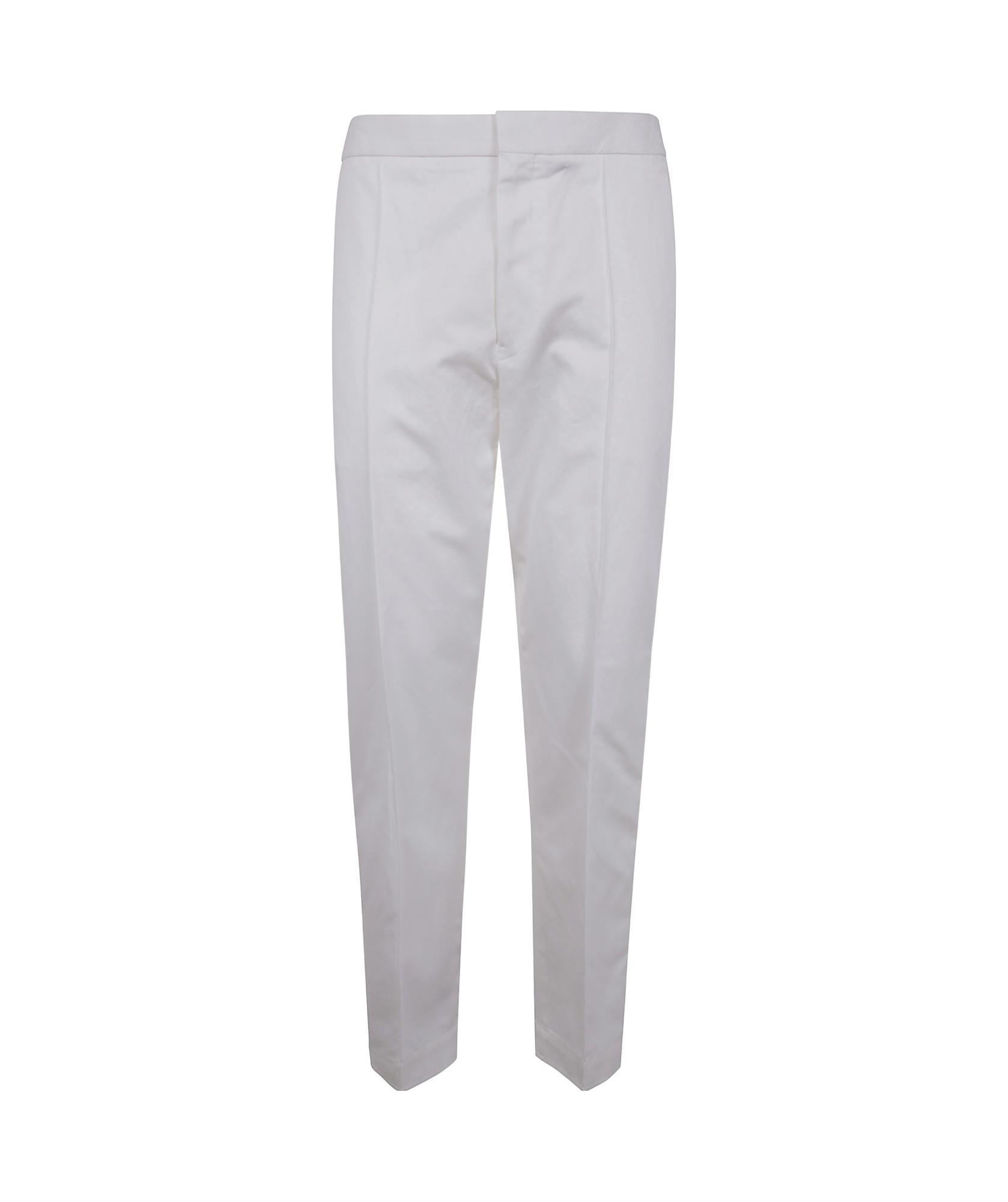 ZEGNA Blended Casual Pants In Gray Product Image