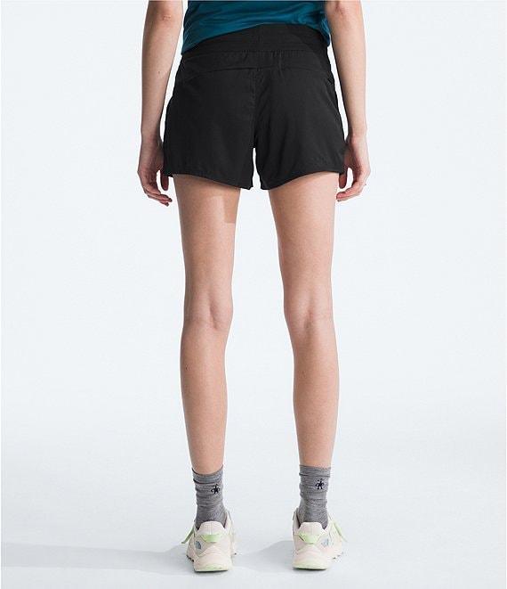 The North Face Aphrodite Herringbone Stretch Woven Wide Elastic Drawstring Waist Pocketed Shorts Product Image