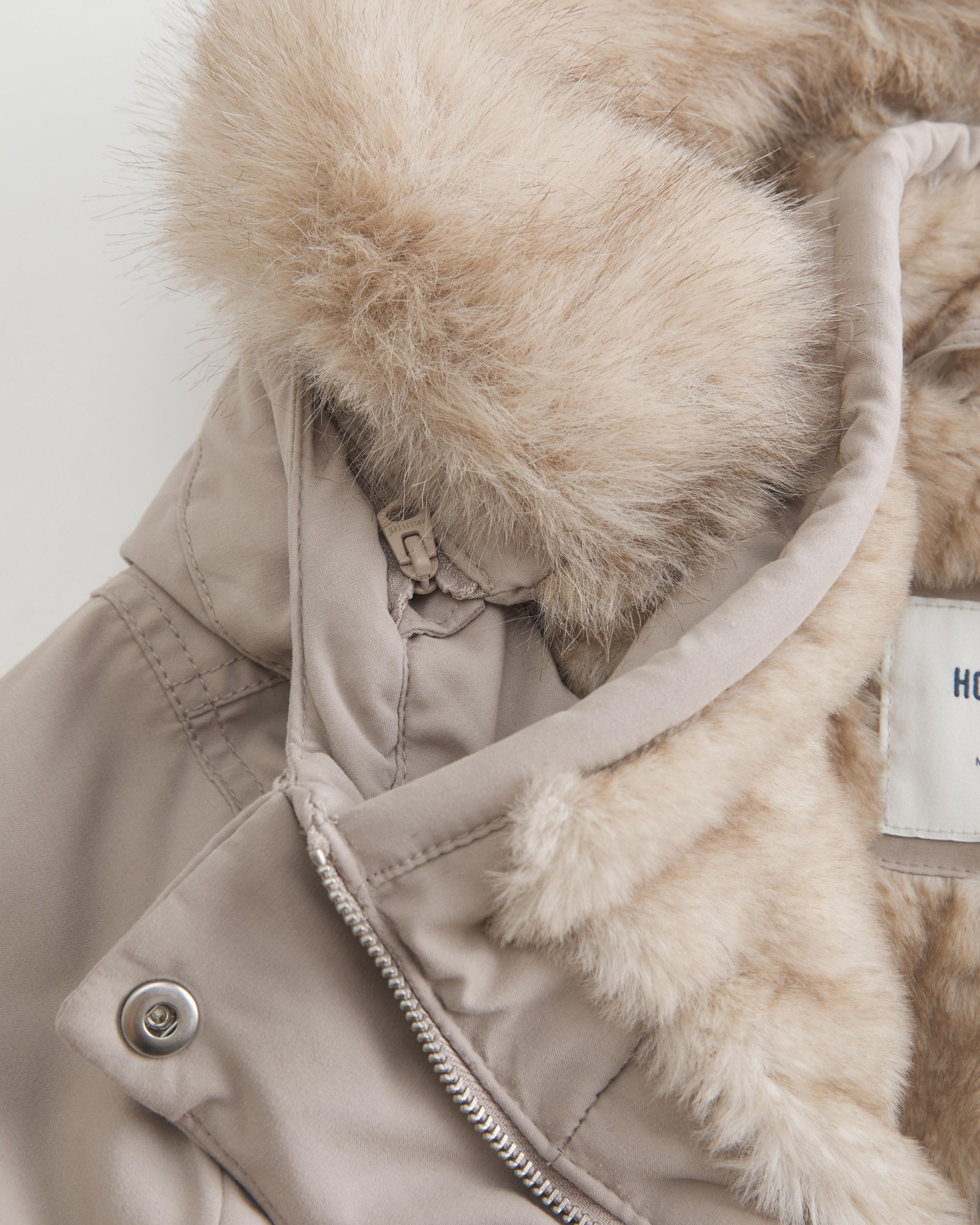 Faux Fur-Lined Parka Product Image