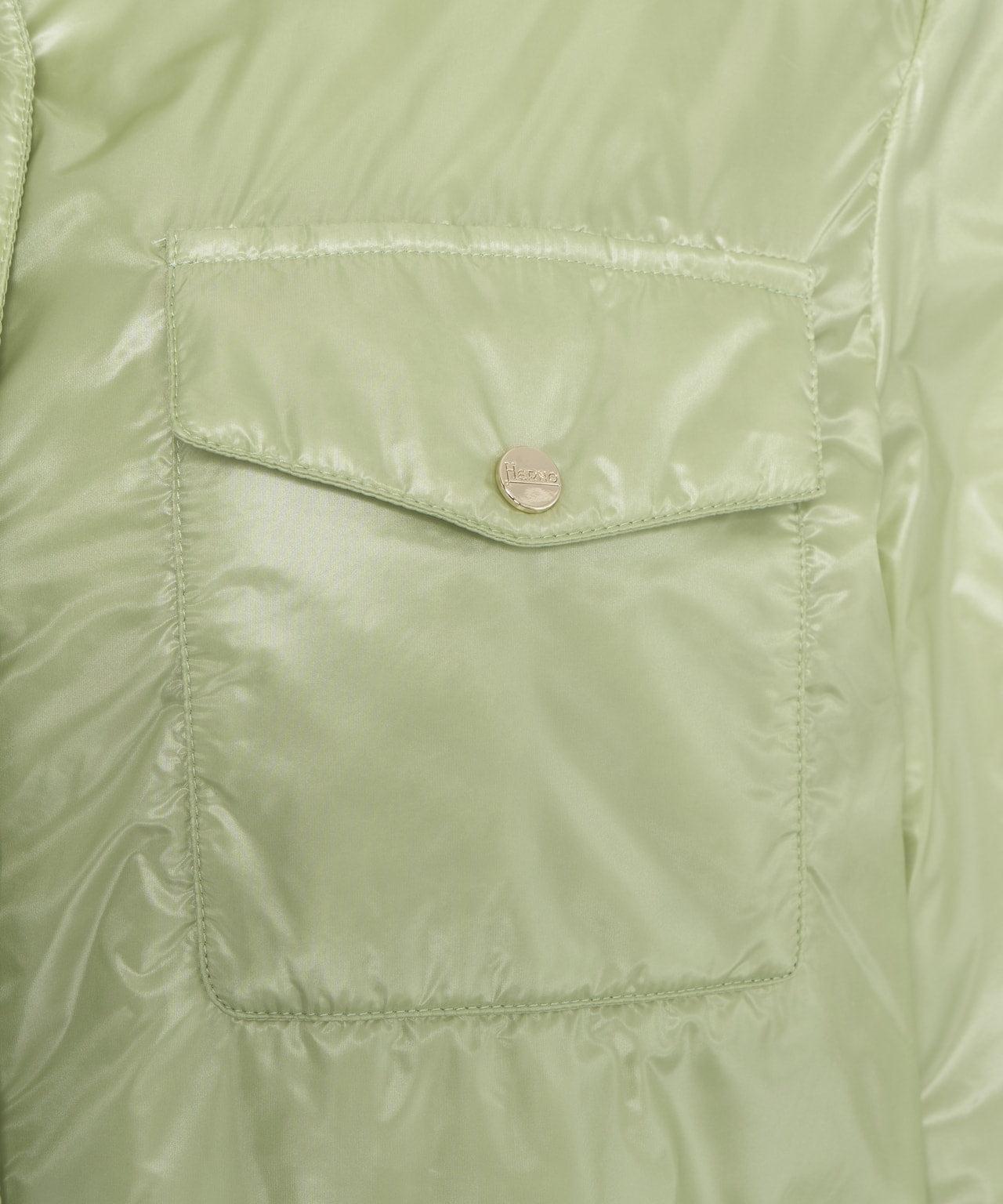 Lightweight down overshirt Product Image