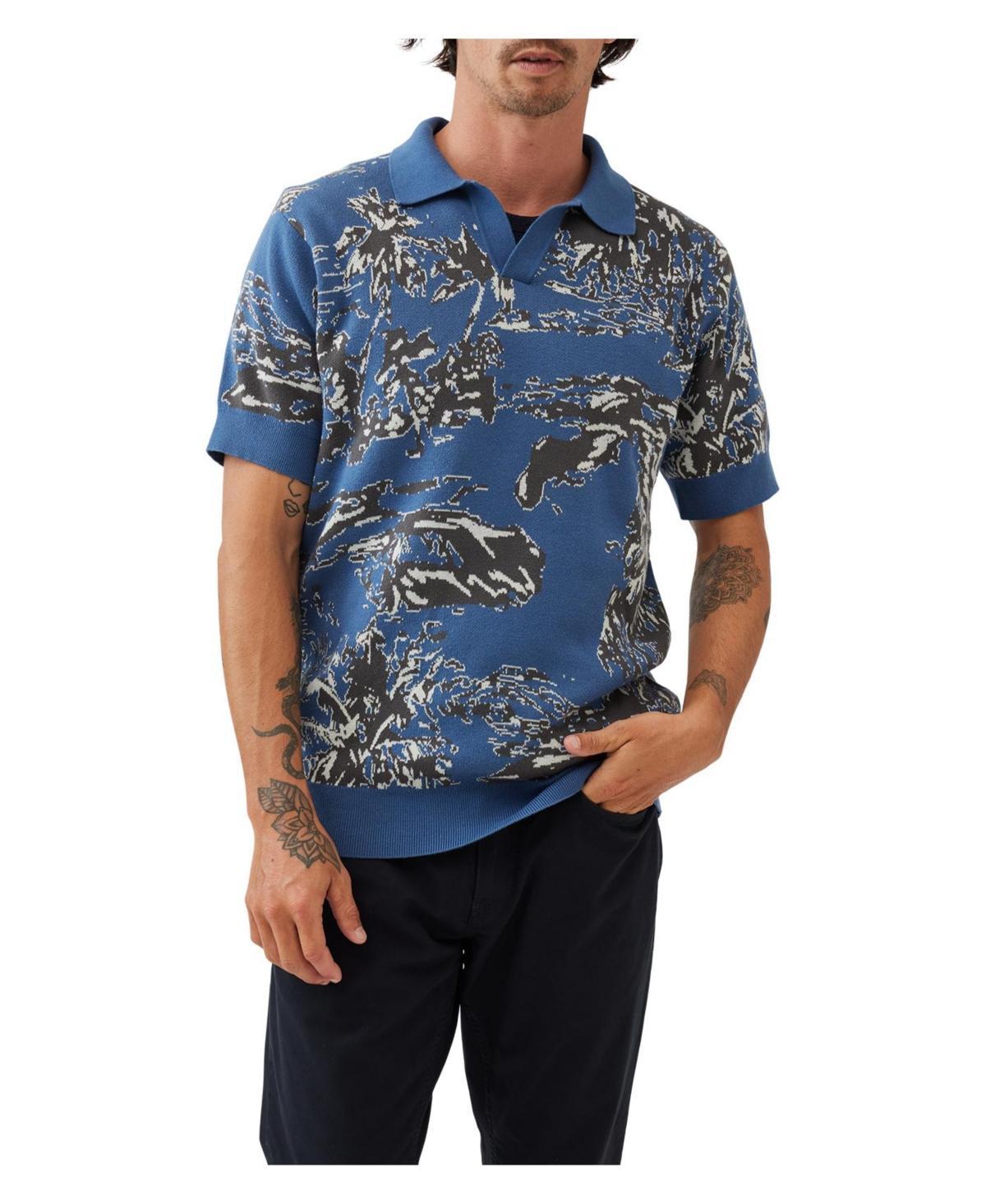 Mens Hindley Creek Graphic Cotton Polo Shirt Product Image