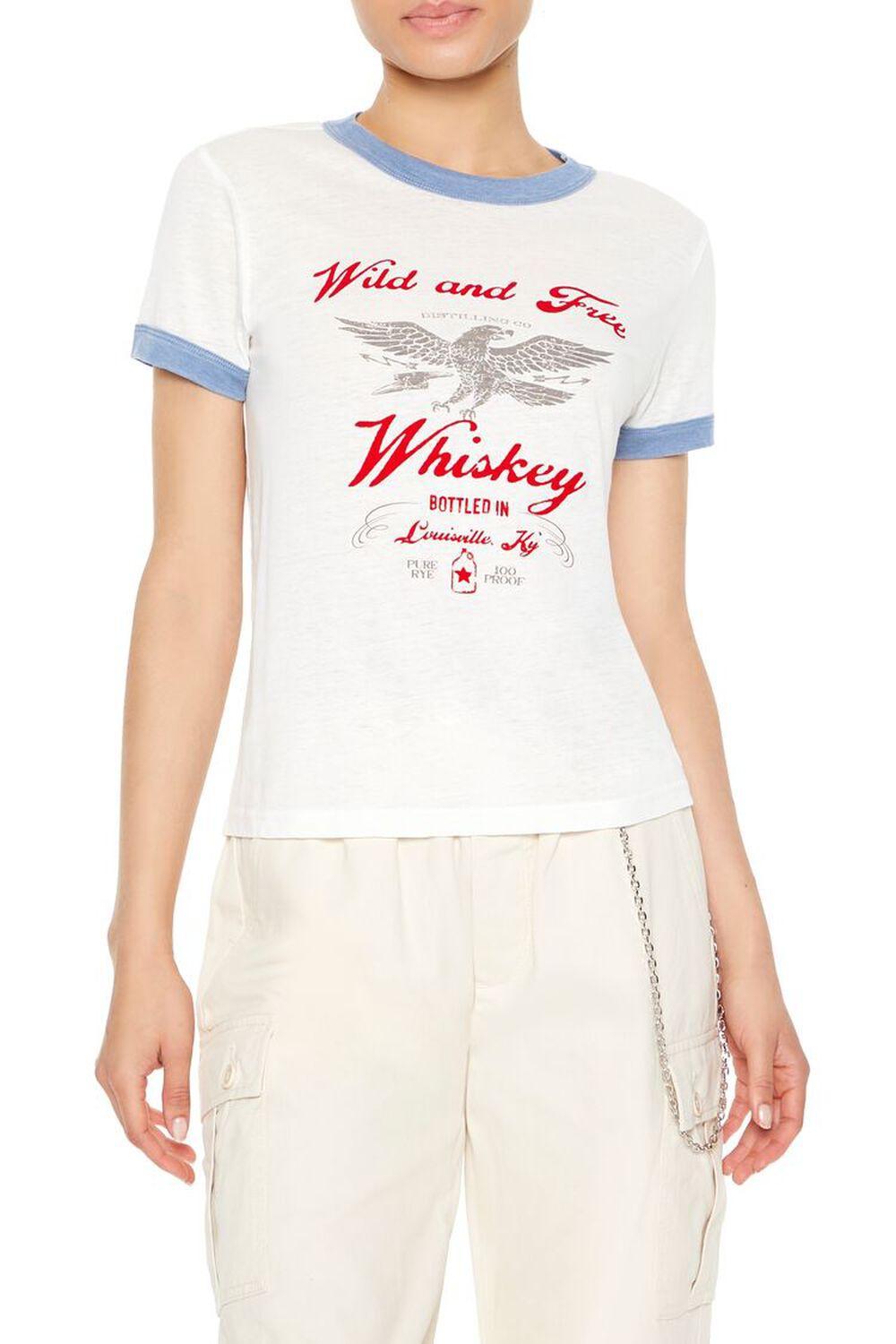 Wild & Free Graphic Ringer Tee | Forever 21 Product Image