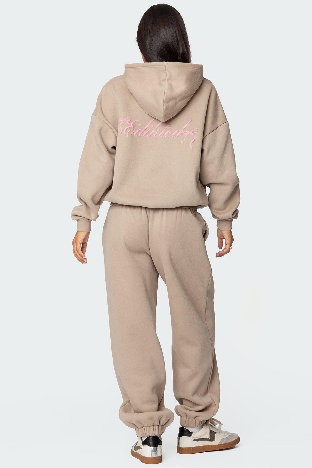 Sasha Bow Detail Sweatpants Product Image