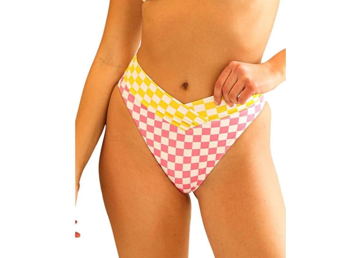 Dippin' Daisy's Women's Retro High Cut Cheeky Bikini Bottom Product Image