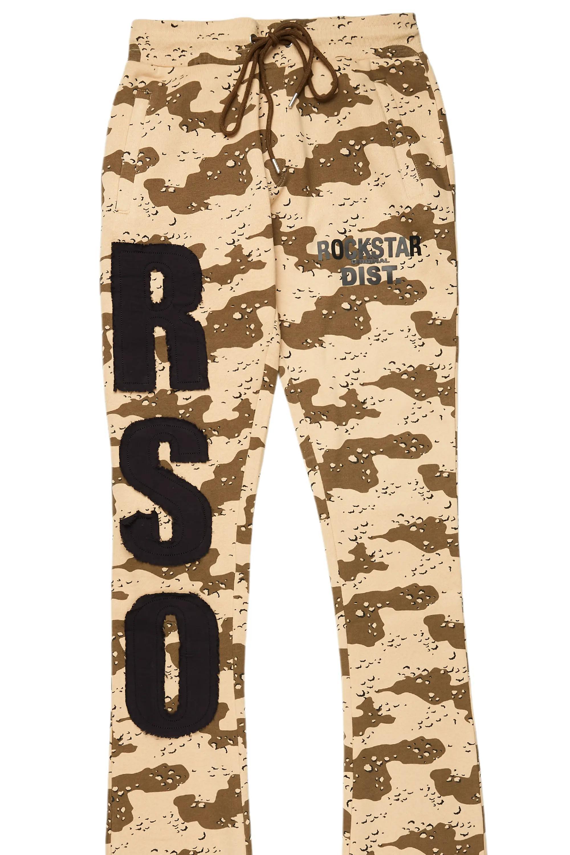 Bansi Desert Camo Super Stacked Trackpant Male Product Image