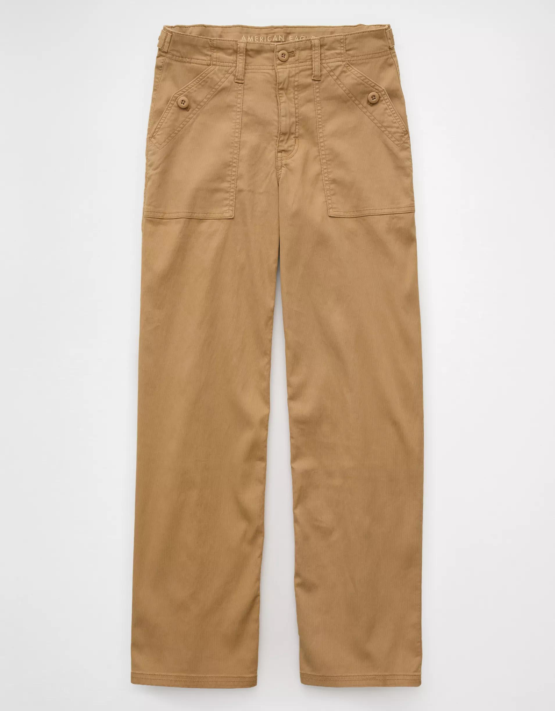 AE Stretch High-Waisted Stovepipe Utility Pant Product Image