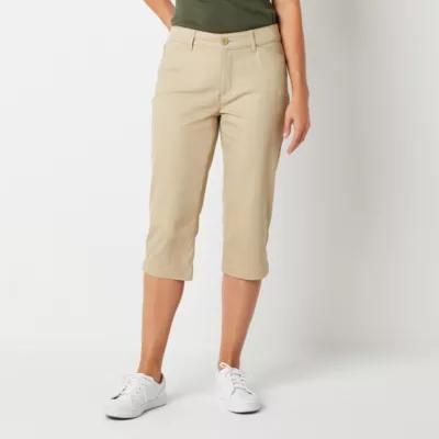 St. John's Bay Secretly Slender Mid Rise Capri Pants Product Image