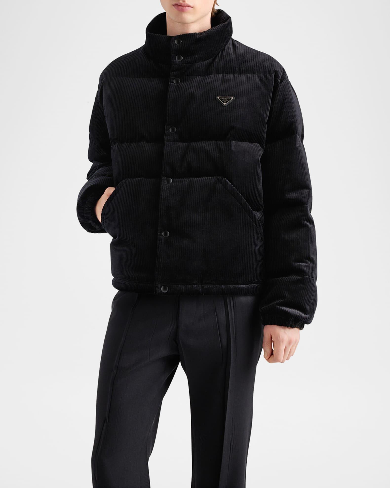 Men's Corduroy Puffer Jacket Product Image